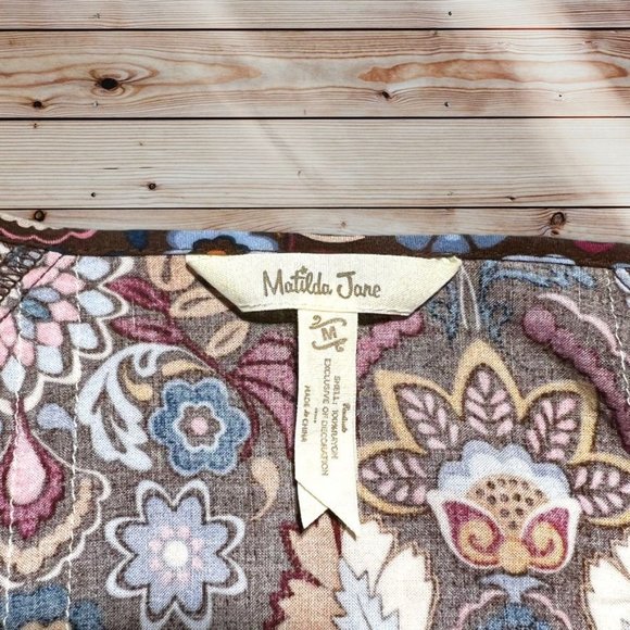 Matilda Jane Floral Dress Size Medium - Picture 3 of 7